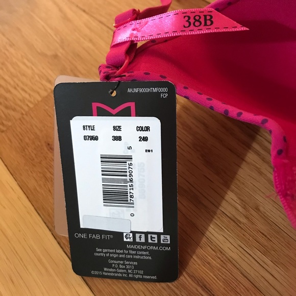 NWT Maidenform Demi Coverage T-shirt Bra - Picture 4 of 8